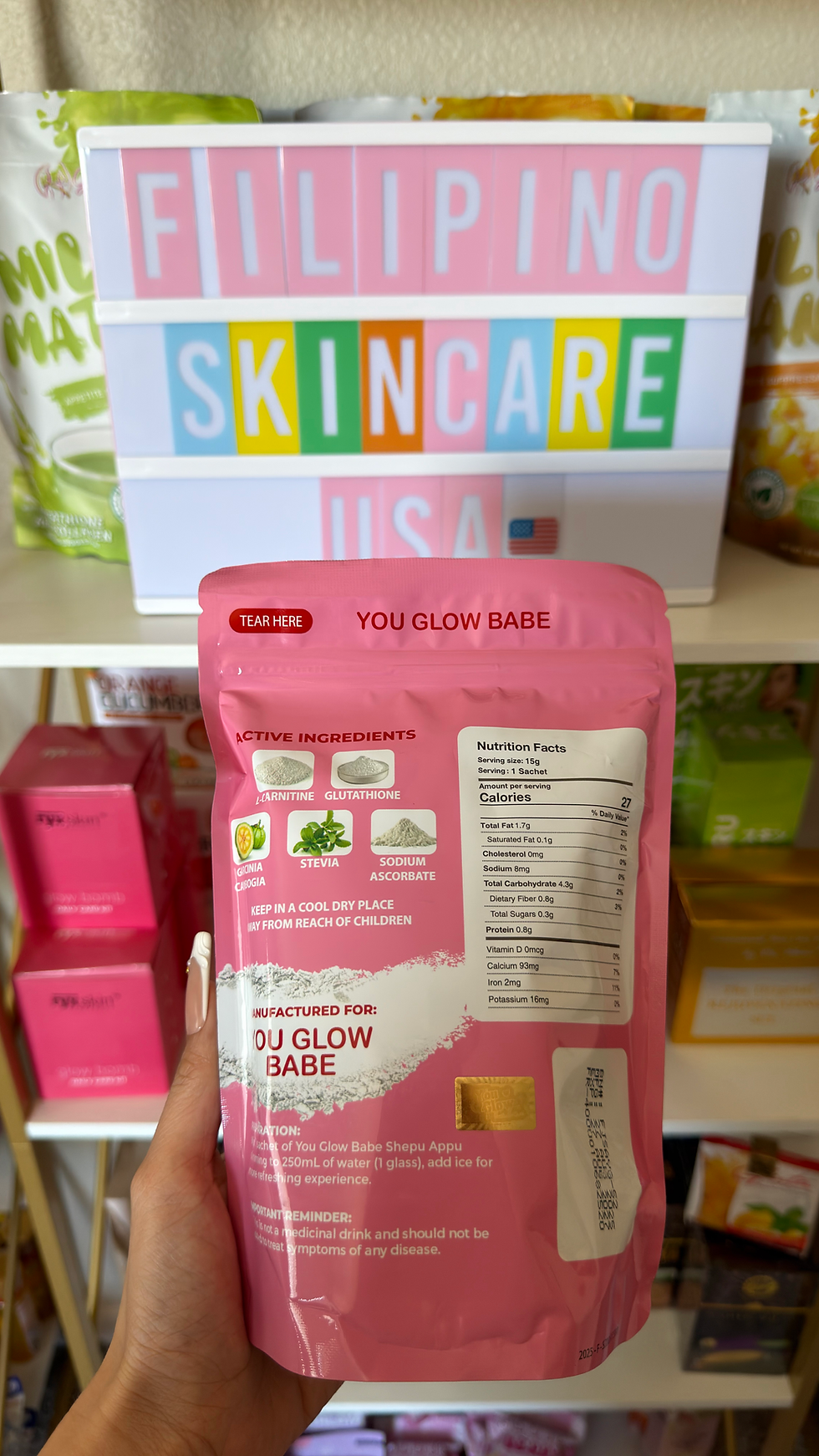 Thumbnail: You Glow Babe - SHAPPU APPU 10 x 15g SHAPE UP Juice