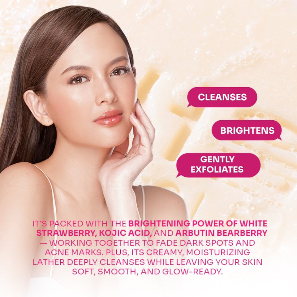 Thumbnail: SEOUL WHITE Korea Double White Intense Bright Arbutin Whitening Soap ( 60g x 2) 