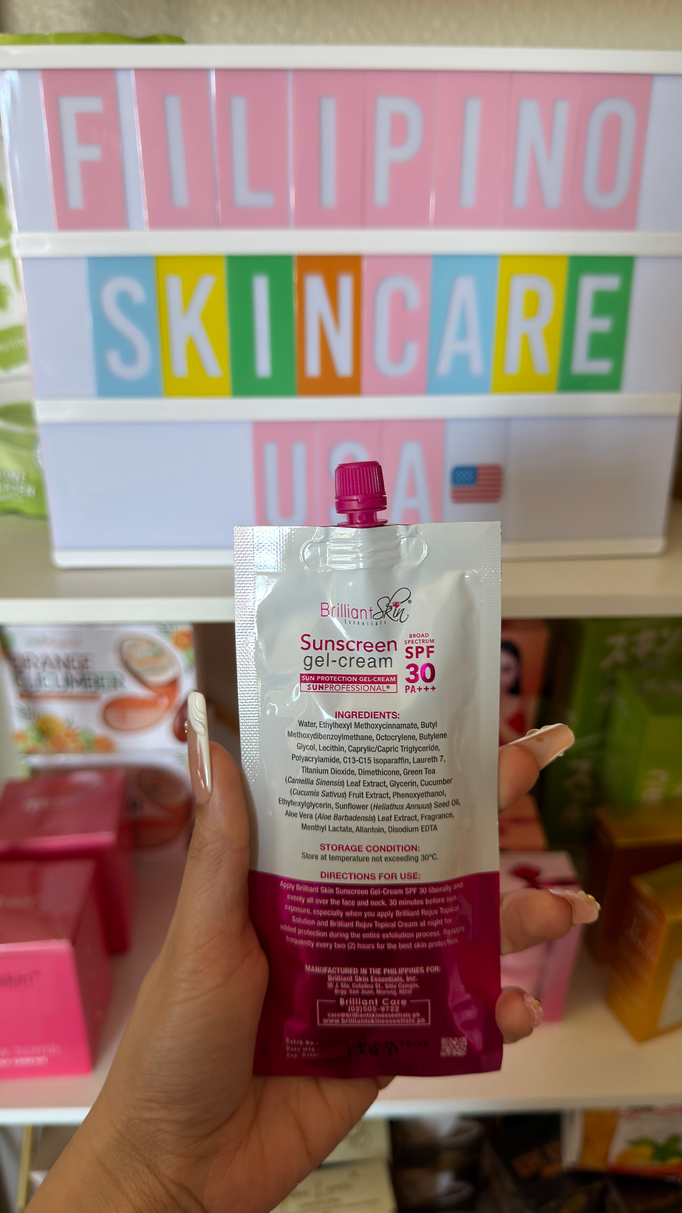Thumbnail: Brilliant Skin New Packaging Sunscreen Gel Cream SPF30 50g