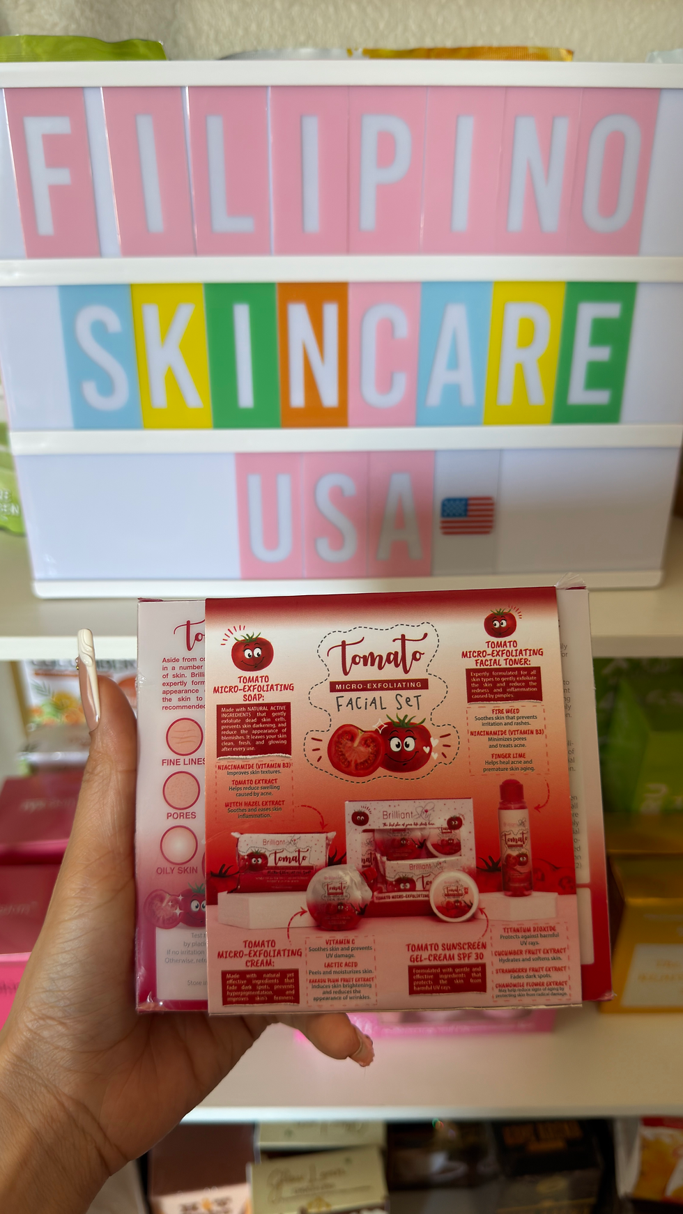Thumbnail: Brilliant  Skin Tomato Micro-Exfoliating Facial Set