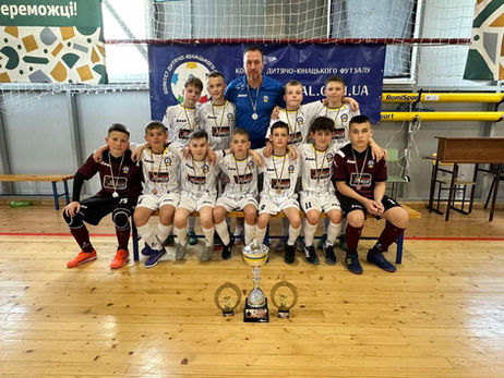 ДЮСШ " Академія футзалу" срібний призер чемпіонату України (U-12)