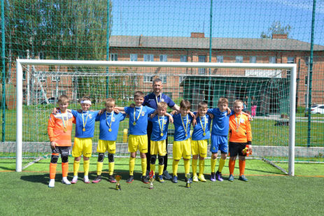 Команда ДЮСШ "Академія футзалу" 2014 р.н. переможець футбольного турніру «Юні таланти»