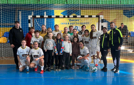 Команда ДЮСШ "Академія футзалу" в чвертьфіналі Кубку України з футзалу серед жіночих команд!!!