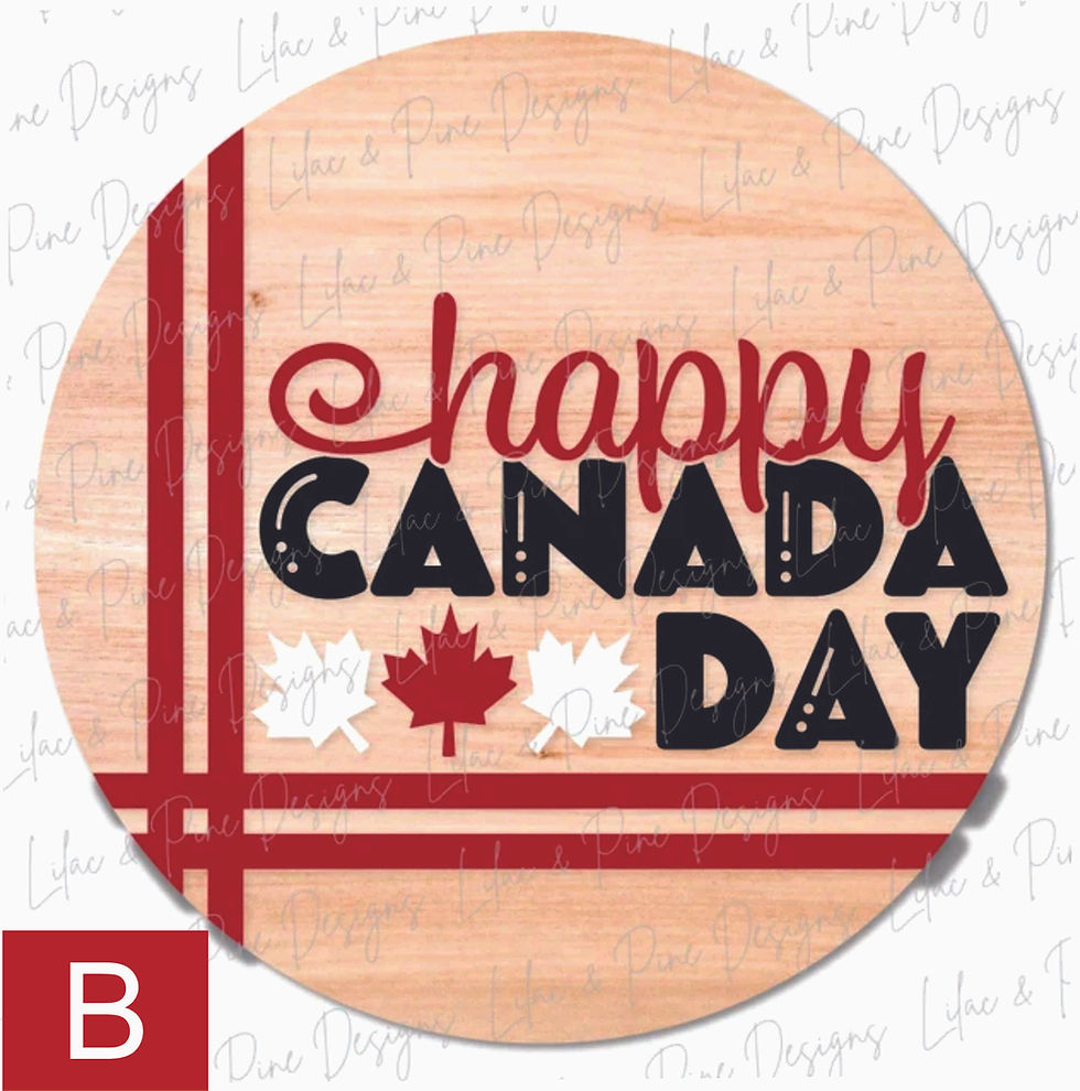 Thumbnail: O Canada 3D sign DIY Workshops