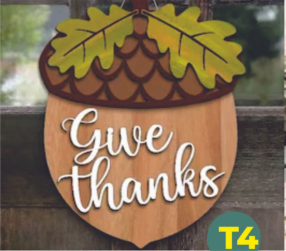 Thumbnail: DIY Thanksgiving 3D Sign Workshops