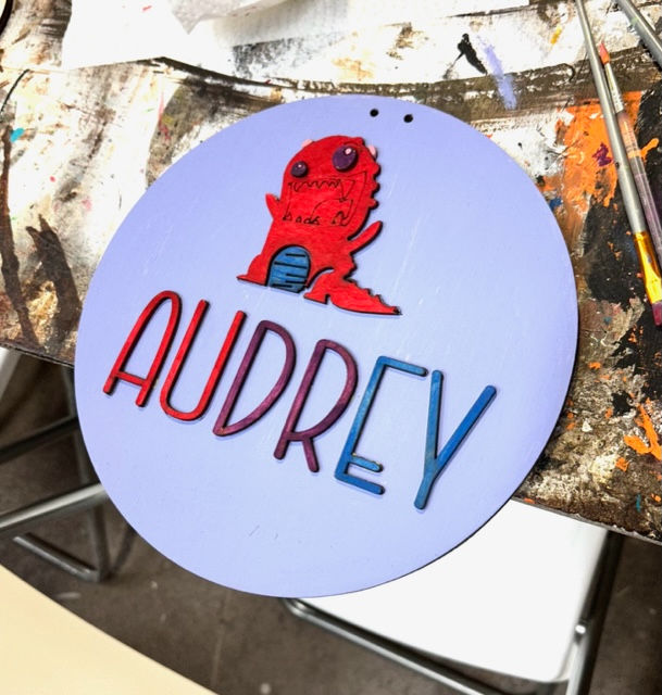 Thumbnail: PA Day Kids Workshop – Personalized Name Sign - 9-16 yrs