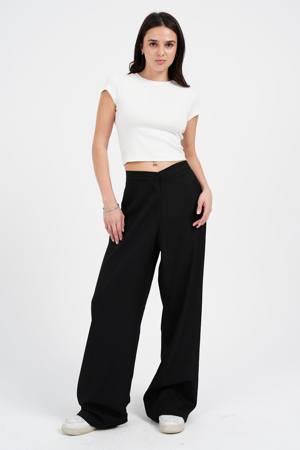 Thumbnail: Black Tailored Trousers