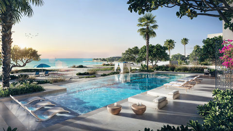 Palm Jumeirah Luxury Beach Villa Garden, Dubai