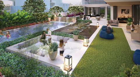 Luxury Golf Course Villa Garden