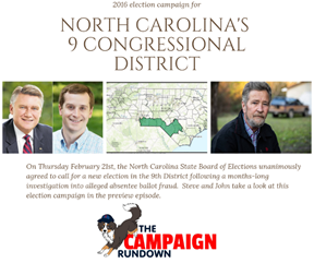 North Carolina's 9th congressional district, take two