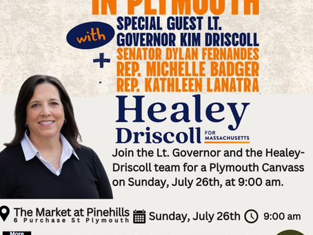 Lt Gov Driscoll in Plymouth