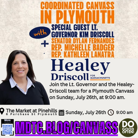Lt Gov Driscoll in Plymouth