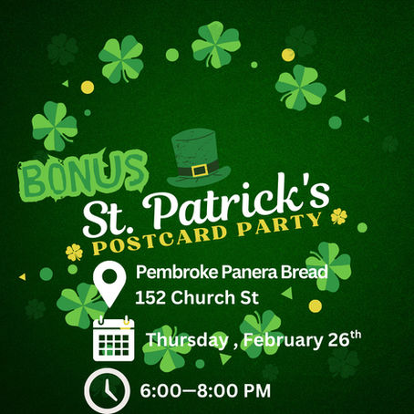 Bonus Postcard Party