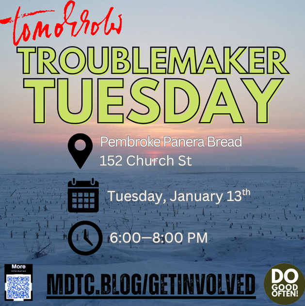 January's Tuesday Postcard Party