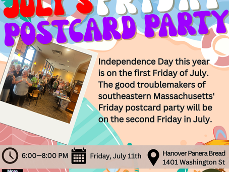 July's Friday Postcard Party