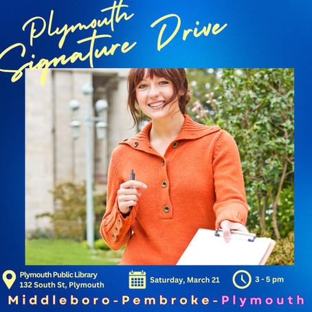 Plymouth coordinated signature drive 