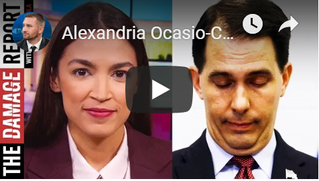 Twitter war between Scott Walker and Alexandria Ocasio-Cortez about marginal tax rate