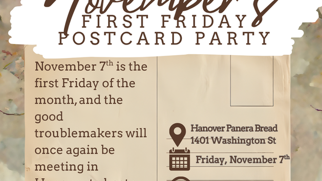 November's Friday Postcard Party