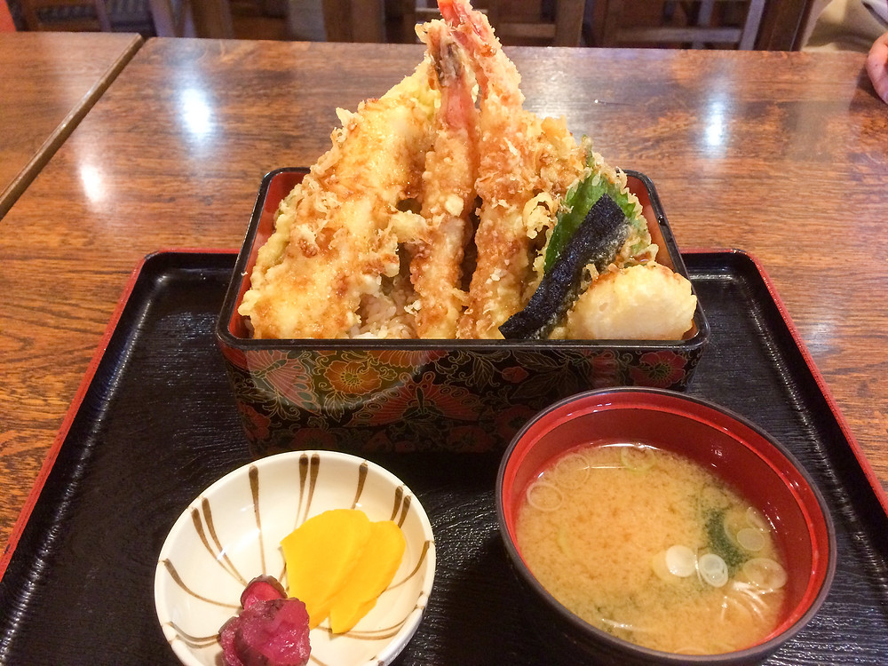 9月平日限定ランチメニュー海鮮天丼