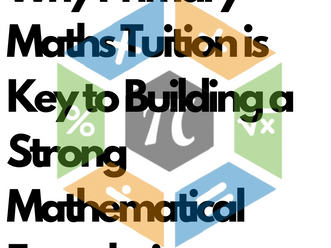 Why Primary Maths Tuition is Key to Building a Strong Mathematical Foundation