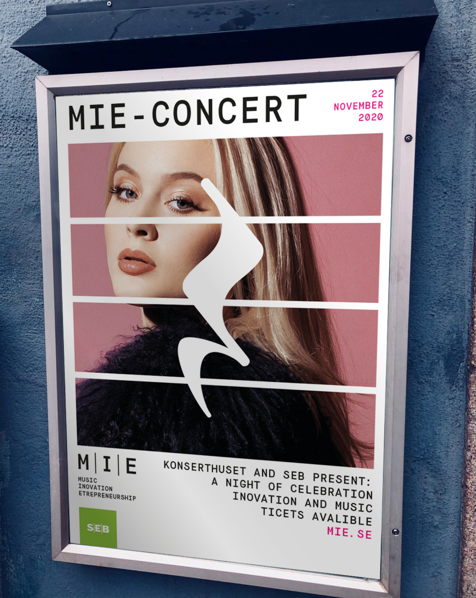 Affisch för konsert