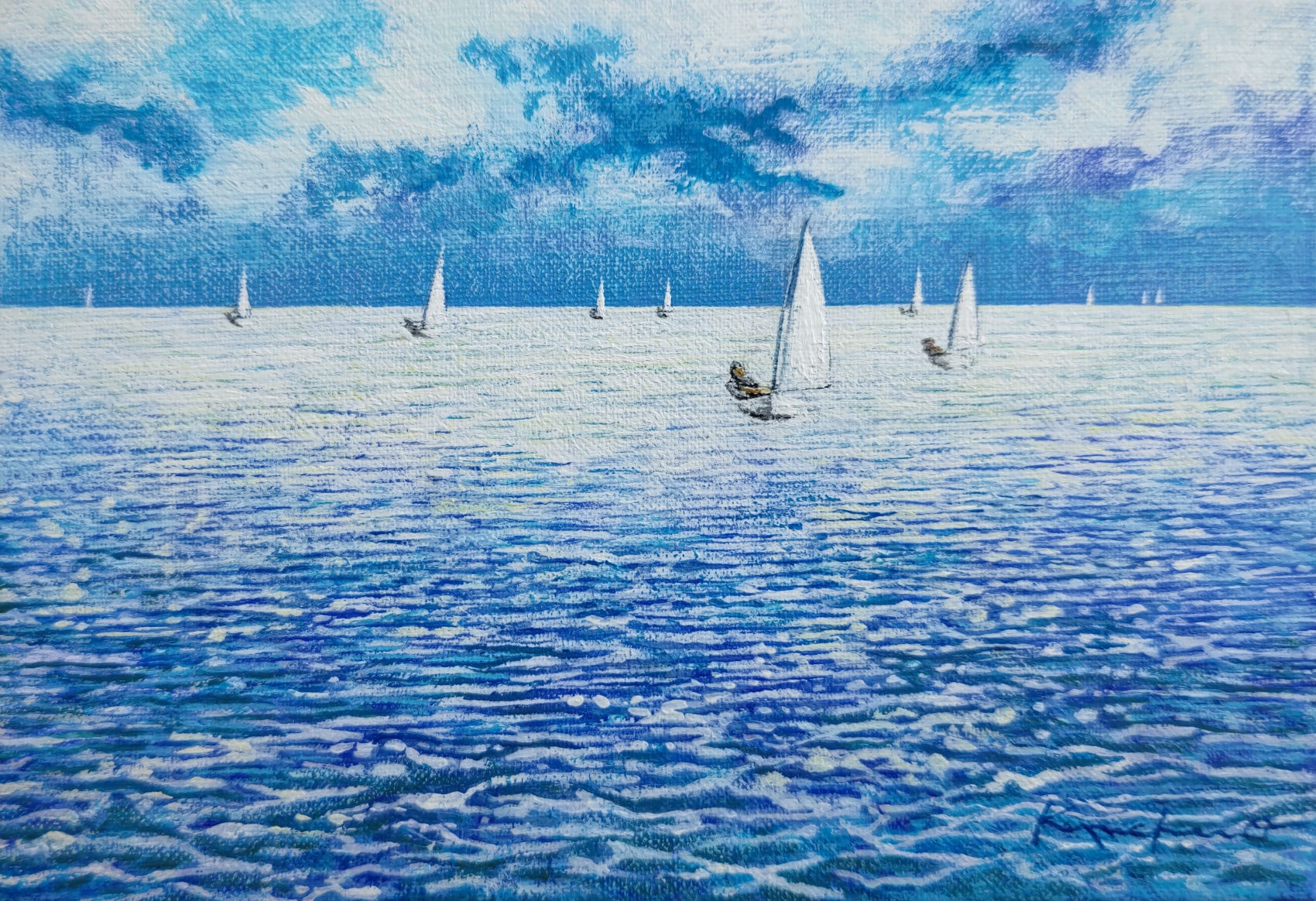 セーリング　－　大塚研一朗