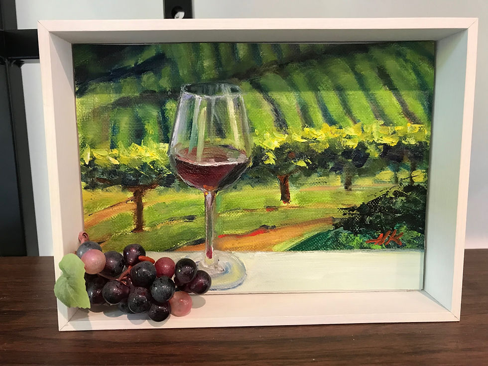 箱詰め ワイン・トレインから - 清田晴美