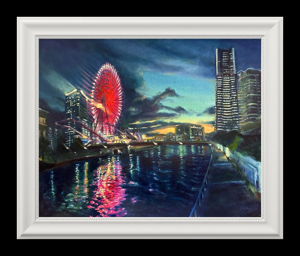 サムネイル： 赤い観覧車　－Harumi Kiyota