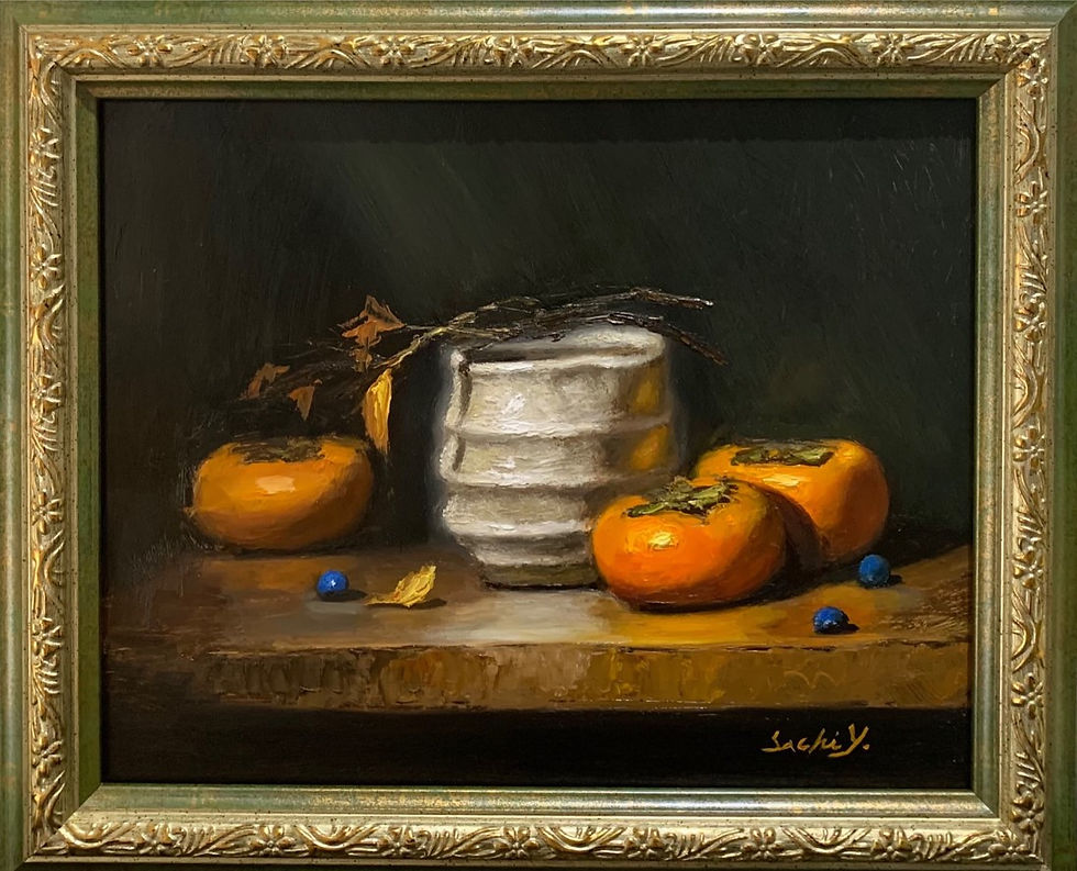 Thumbnail: Miyabi and Persimmons　-　佳元佐知