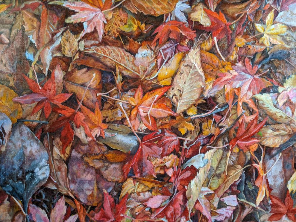 落葉乱舞　-　岩田孝文