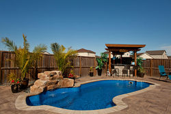 Pool Designed and Constructed by J&D Penner Winnipeg