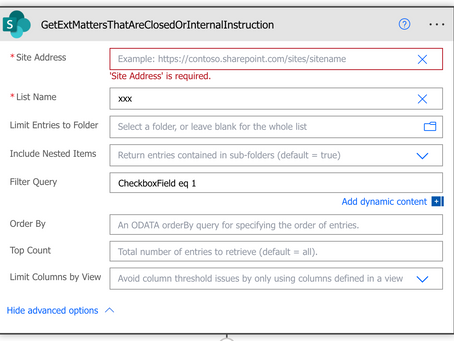 Using Power Automate to filter on Yes / No checkbox fields in SharePoint