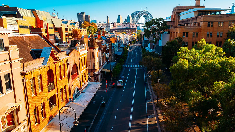 The Rocks in Circular Quay, Sydney, Australia