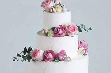 Hochzeitstorte verziert
