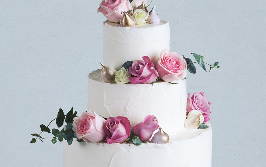 Wedding Cake Decorated