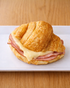 Toasted Ham and Gruyere Cornetto - Pacific Provisions Cafe and Wine Bar 