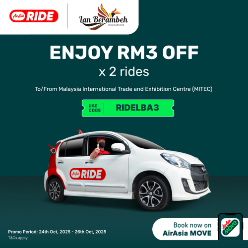 Exclusive deals from AirAsia for Lan Berambeh 2025