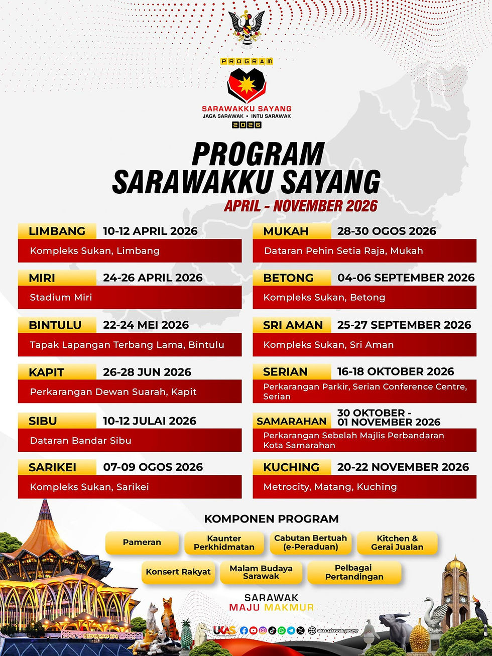 Sarawakku Sayang 2026 kicks off in Limbang