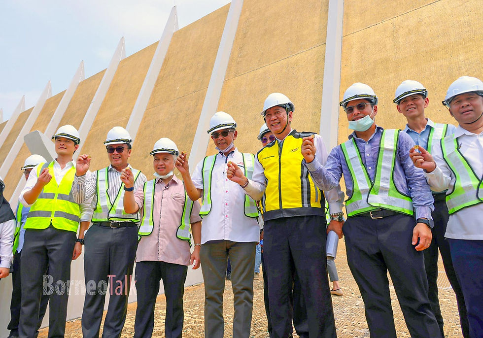 Sarawak Performing Arts Centre currently 46% completed