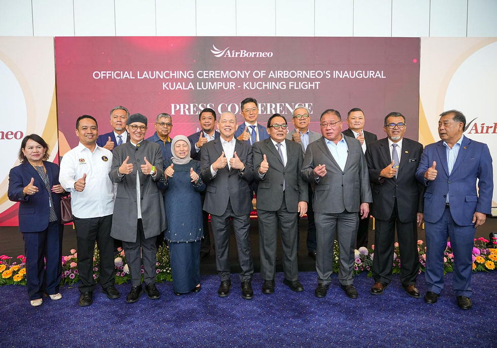 A New Wing Over Malaysia: AirBorneo's Historic Arrival at KLIA Marks the Beginning of a Bigger Journey