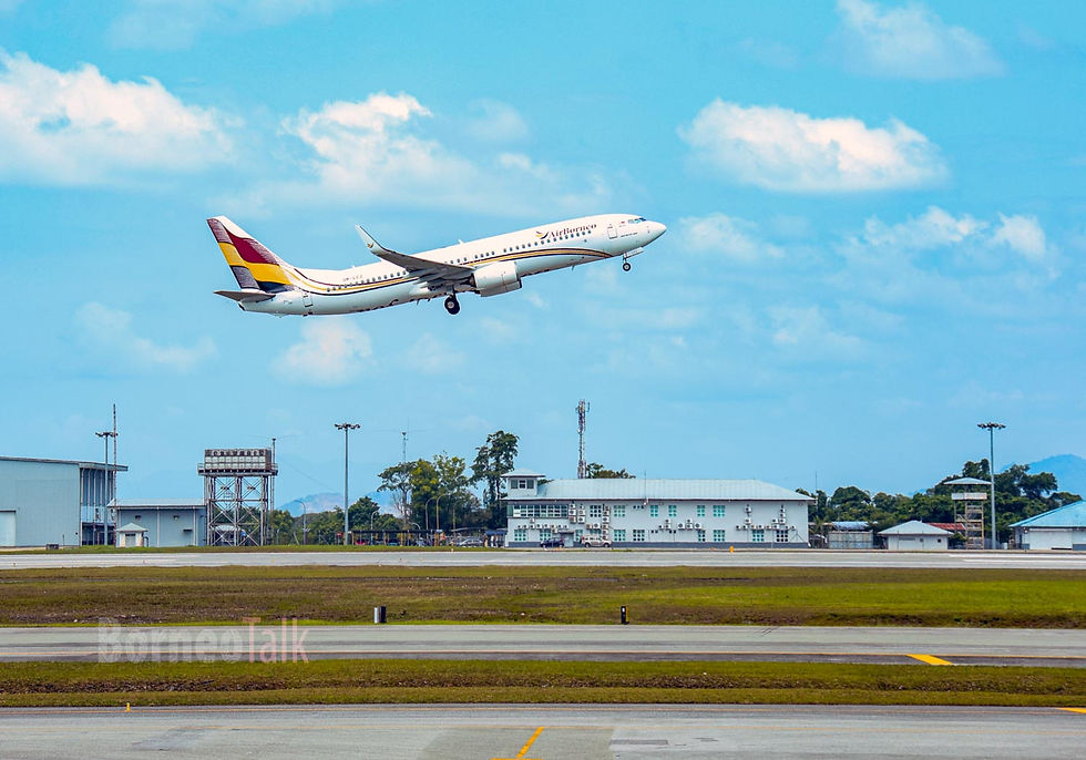 AirBorneo launches historic inaugural Kuching-KL flight