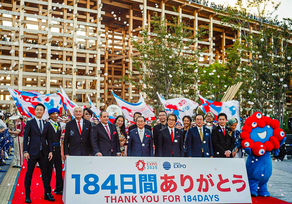 Expo 2025 Osaka officially draws to a close after 184 days