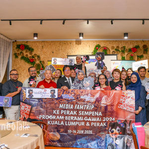 Tourism Perak welcomes media representatives from Sarawak