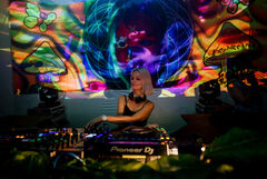 Auckland's leading techno DJ , VYXN performing at AUM winter series: the dome