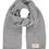 Miniaturebillede: Acc4H - Wool Bamboo Scarf - Light grey