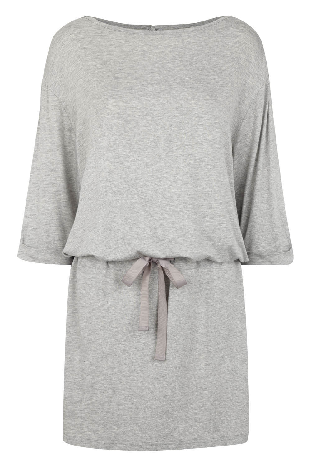 3346H - Jersey dress - Light grey