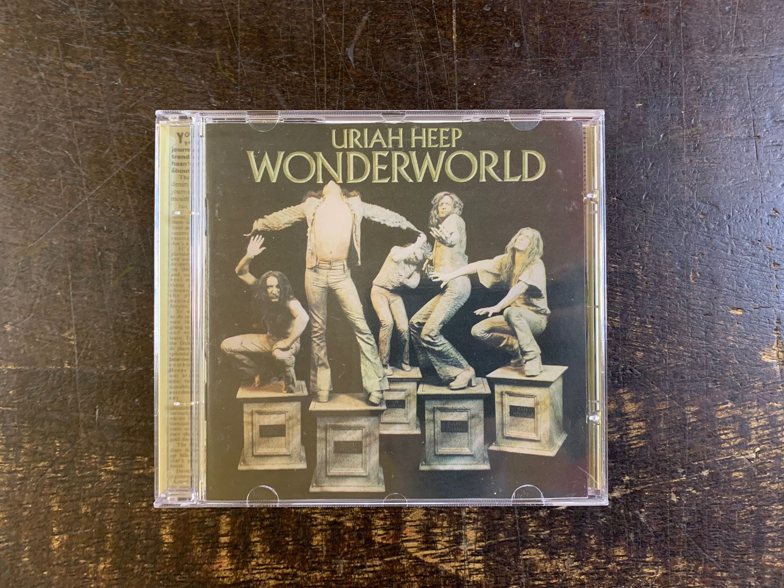 CD Uriah Heep - Wonderworld - Importado - +Bônus