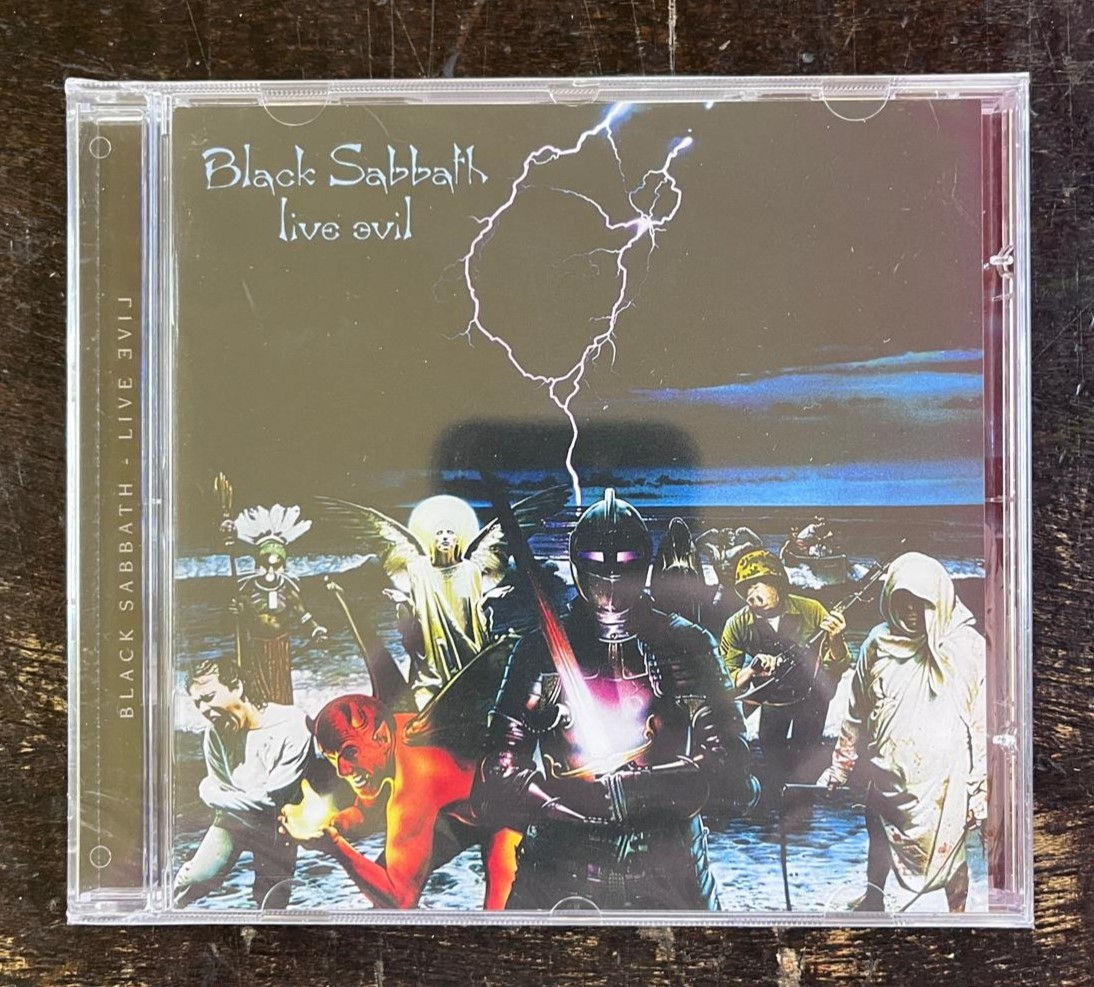 CD Black Sabbath - Live Evil (Lacrado)