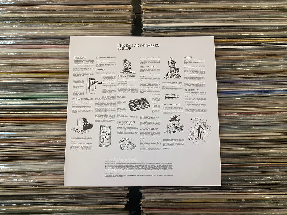 Miniatura: LP Blur - The Ballad Of Darren - Imp - C/ Encarte + Livreto
