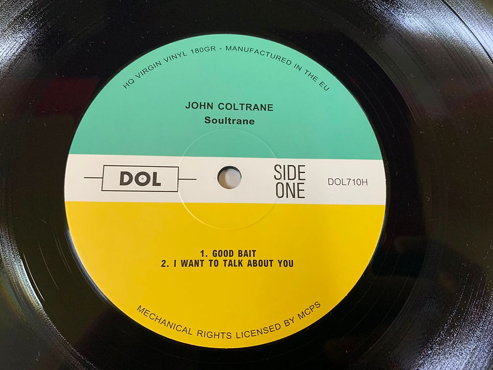 Miniatura: LP John Coltrane - Soultrane - Importado 180g